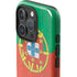 Portugal Flag Distressed iPhone 16 Pro Impact Case